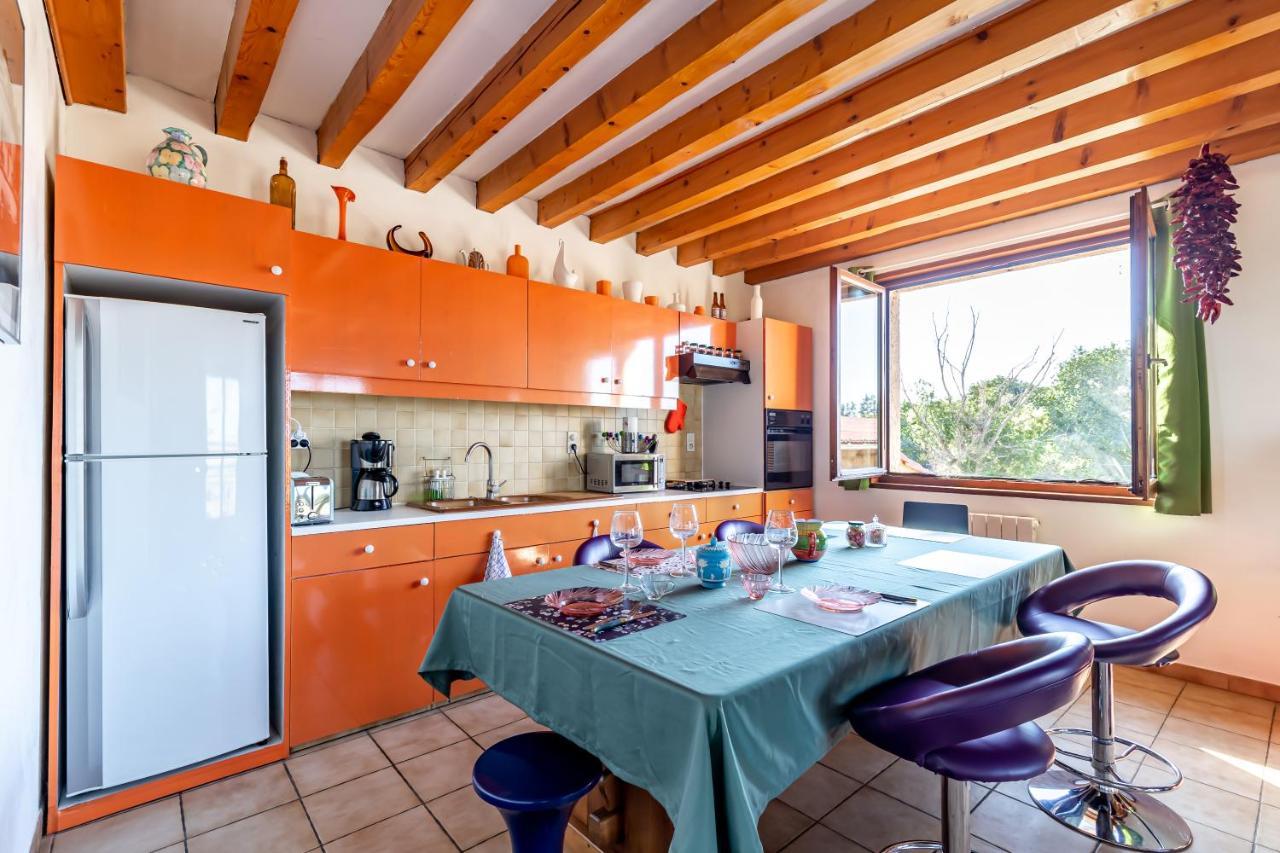 Logement 75M2, Avec Vue, Au Calme, Lyon A 25Km Communay Exterior photo